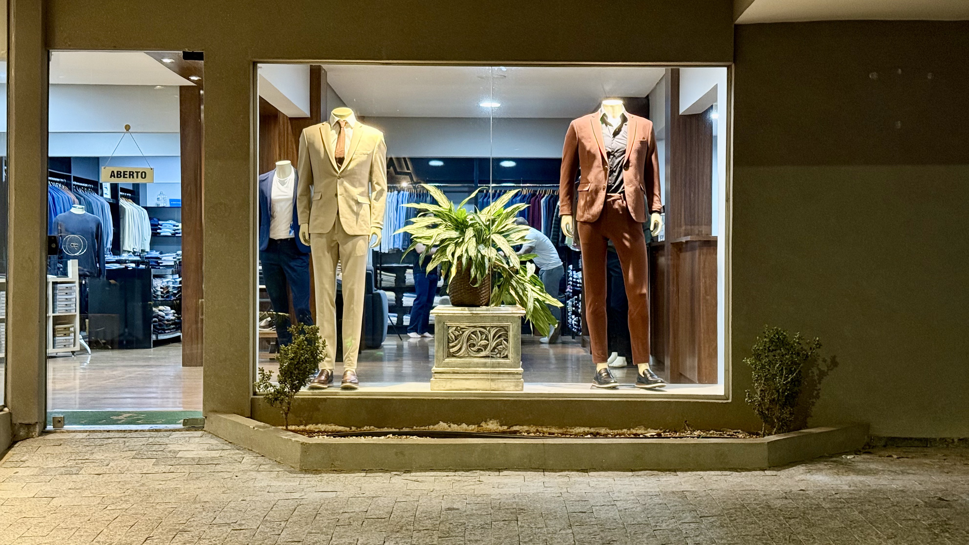 Ambiente da loja Luigi For Men